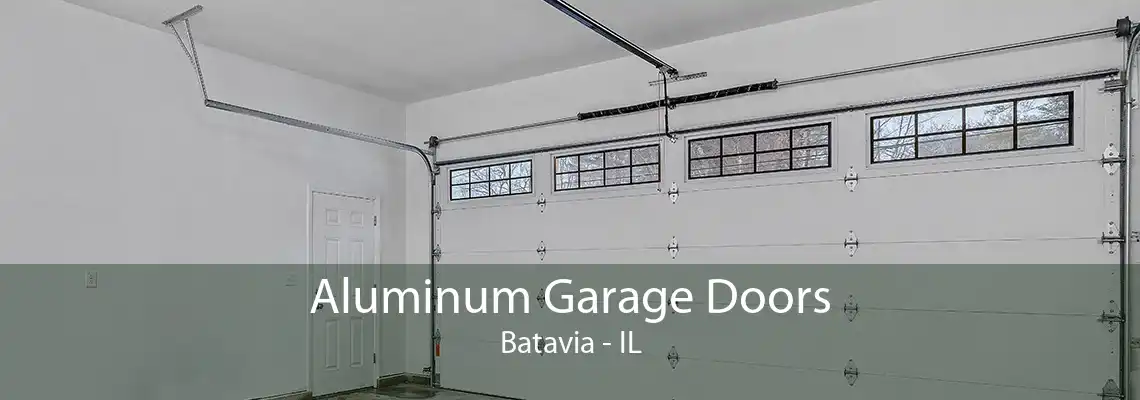 Aluminum Garage Doors Batavia - IL