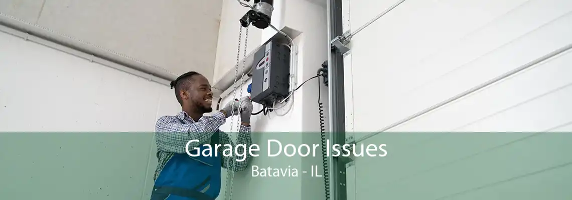 Garage Door Issues Batavia - IL