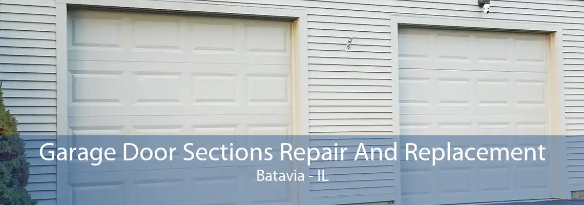 Garage Door Sections Repair And Replacement Batavia - IL