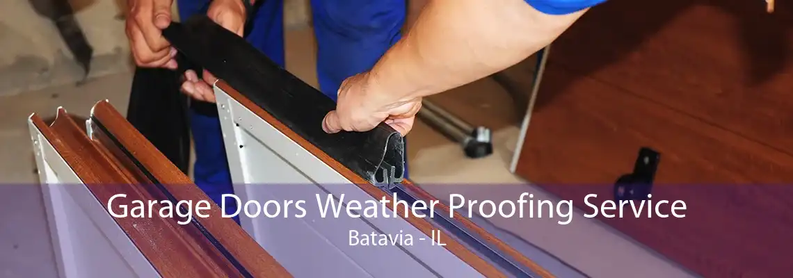 Garage Doors Weather Proofing Service Batavia - IL