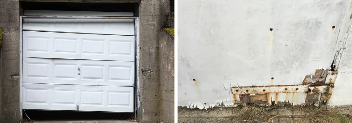 Rotten Commercial Garage Door Repair in Batavia, IL