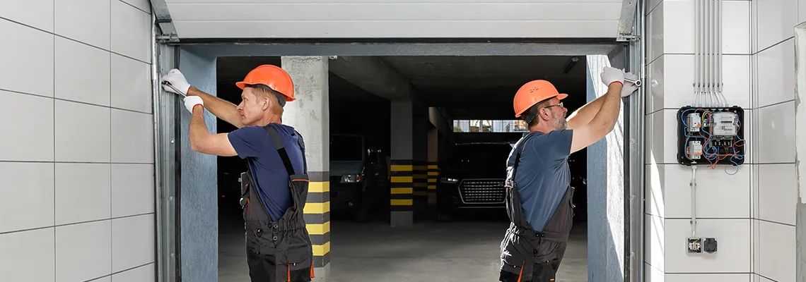 Wooden Garage Door Frame Repair in Batavia, Illinois